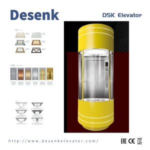 Panoramic Elevator Sightseeing Observation Passenger Elevator with Best Elevator Price for Sightseeing