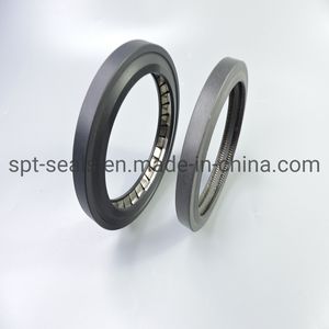 Hydraulic Cylinder NBR FKM Spring Energized Oil Seal for Rod Piston