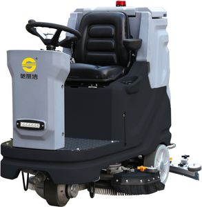 Ride-on Floor Scrubber Dryer Efficient Cleaning Machine for Warehouse/Factory