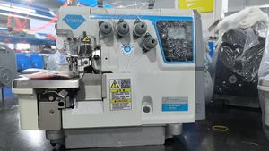 Ex Full Automatic 4 Thread Factory Price Direct Drive Overlock Industrial Sewing Machine