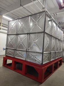 Durable Easy to Install Low Maintenance Box Pump Integrated Water Tank for Industrial Use
