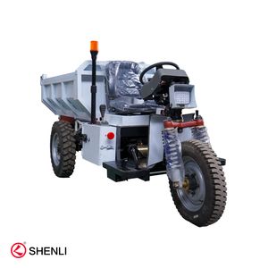 1.5 Ton Underground Mine Electric Dump Tricycle 4kw AC Motor
