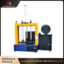 Double Functions Pneumatic Tarpaulin Bale Press Machine Automatic Weight Packaging Machine