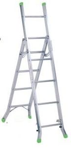 Smart Design 10 Steps Aluminum Multi-Purpose Ladder