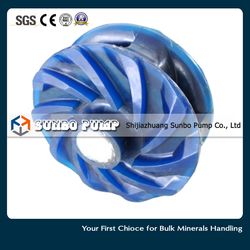 Polyurethane Impeller for Slurry Pump PU Impeller High Wear Resistance