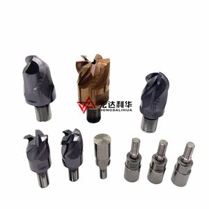 High Precision Carbide Exchangeable End Mill Head for Milling Machine