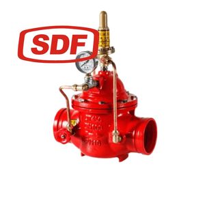 Durable Ductile Iron Clamp Pressure Relief Valve for Fire Protection Systems