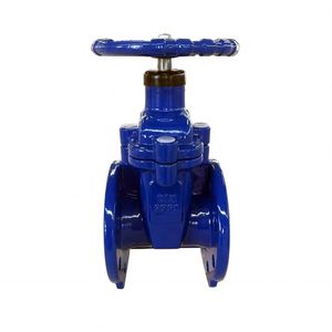 DIN F4 F5 BS Ductile Iron Cast Iron Soft Seat Gate Valve Pn10 Pn16 Non Rising Stem Gg25 Gate Valve