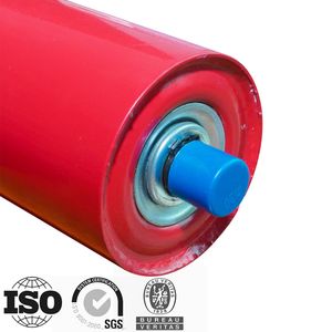 Premium Heavy-Duty Rubber Conveyor Roller Idler for Efficient Mining Operations