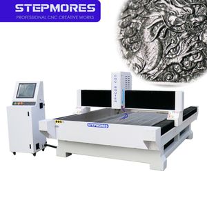 Professional Stone Milling Machine CNC Router 1316 1300X1600mm Marble Granite Engrave 3D Metal Wood 5.5kw Spindle