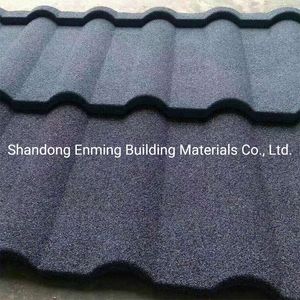 Factory Building Roofing Aluminum Material Bond, Shingle, Classic, Roman, Shake, Milano Stone Coated Roof Tile for Nigeria Market
