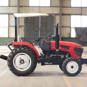 Leina Hot Sale 50HP 70HP 75HP 90HP 100HP Mini Farm Wheel Agricltural Agriculture Small 4WD 4X4 Compact Tractor with Loader and Auger Diesel Attachment for Sale
