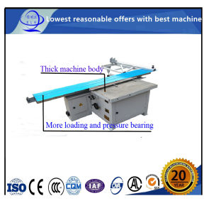 Aminated MDF and Chip Board Saw Machine Automatic CNC Sliding Table Panel Saw Woo Sawdust Recycling Machine Tiltable Saw Machine, Siliding Table Saw