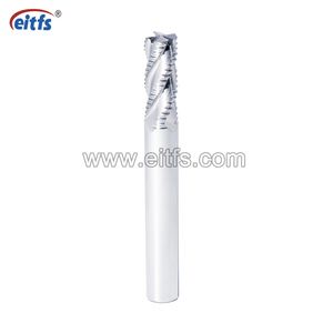4 Flute Solid Carbide Rough End Mill Cutter for Aluminium Wood Cutting