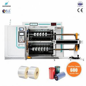 High Speed Duplex Turret Slitter Rewinder with Automatic Unloading