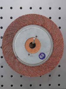 125*25*16mmabrasive Flap Wheel Rust Removal for Stainless Steel