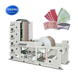 Best Price 4 Colors Water Ink Label Flexo Printing Machine