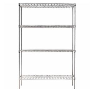 Plant Pot Shelf Kitchen Storage Metal Rack Wire Shelf