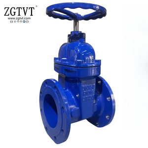 DN40-DN1200 Non-Rising Stem Rising Stem DIN F5 DIN F4 Flange Gate Valve with Ductile Iron Wcb Stainless Steel Body EPDM Seal Metal Seal Pn10 Pn16 150lb 300lb