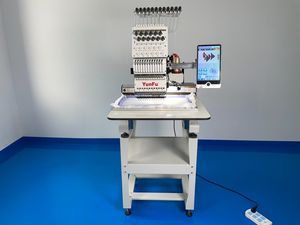 Home Use Small Single Head 12 Needle Computerized Embroidery Machine