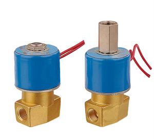 Ksd Series 2/2 Way 1/4" 3/8'' Direct Acting Control Solenoid Valve Fb2e-V-8 Compact Brass Solenoid Valve