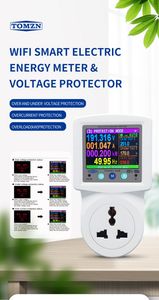 Tomzn Tuya Smart Power Socket with PE Metering and Timer Function