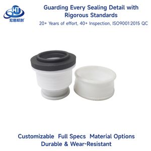 China PTFE Gasket Valve Flange White PTFE Gaskets Washer for Industries