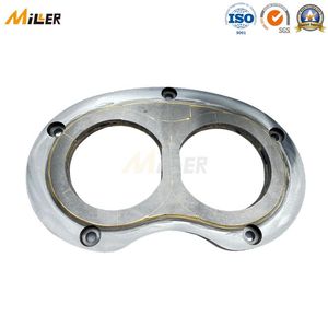Manufacturer Concrete Pump Spare Parts Putzmeister 430406 Tungsten Carbide Wear Plate Full Tc to Wear and Tear DN150 DN160