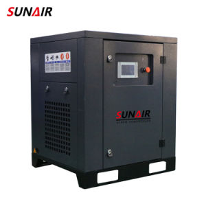 Hot Sell Air Cooled Max 43cfm 7bar Direct Driven 7.5kw VSD Screw Air Compressor