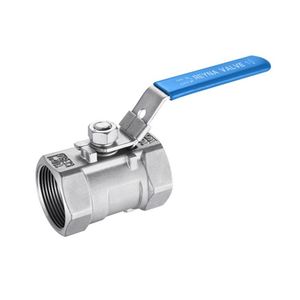 Stainless Steel 304/316 1PC Ball Valve NPT Thread