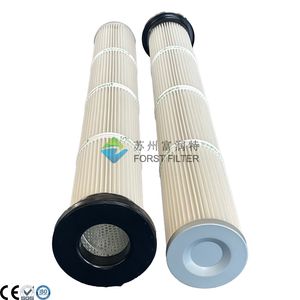 Custom Woodworking Grinding Dust Collector Industrial Polyester Pleated Bag Air Filter