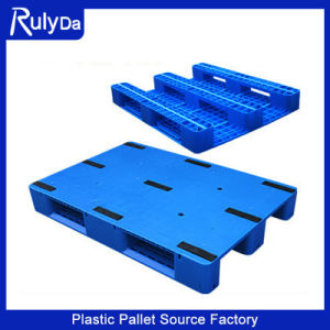 Connected Floor Disposable Lightweight Export Galvanized Storage 1200X1000 Industrial Recycled HDPE Blue Logistic Standard Plastic Material Packaging Pallets