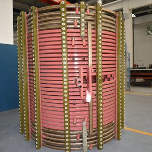 High Efficiency Oxygen-Free Copper Induction Heating Coil for Medium Frequency Melting Furnace