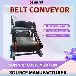 Belt Conveyor Mining Sand and Gravel Conveyor Conveyor Belt Rubber Conveyor Belt Ore Waste Lifting Feeder