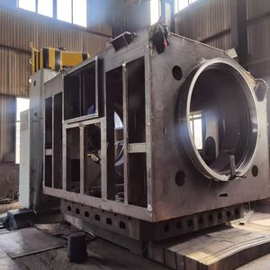 Custom Heavy-Duty Steel Frame Welding & Fabrication for Large Machine Bases & Equipment Chassis