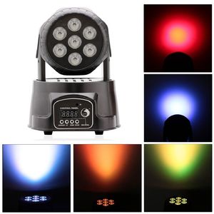 U`King 7 LEDs 70W RGBW Stage Lights Shaking Head DJ Shows Disco Bar Lighting Disco DJ Beam Lights