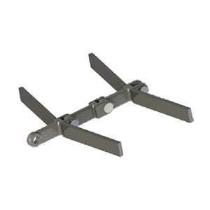 Good Quality Conveyor Forging Material Drop Forged Scraper Chain for Mining with Link