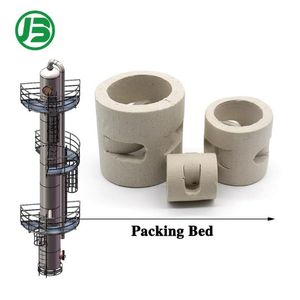 Anti-Corrosion Ceramic Pall Rings Reduce Tower Pressure Drop by 40%
