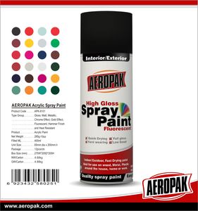 Aeropak Hot Sell Acrylic Multi-Purpose Spray Paint