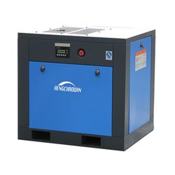 Hengchaowin Good Price Electric Motor Powered Direct Drive Screw Air Compressor Compact Structure Intelligent PLC Control