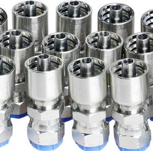 Industrial Grade Precision High Performance Steel Hydraulic Hose Fittings, for SAE/DIN/JIS Hydraulic Hose