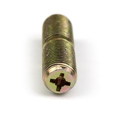 Customized Studs Bolts Carbon Steel Yellow Zinc Plated Cross Slot Double Ended Threaded Rod