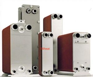 High Heat Transfer Efficiency Hydraulic Oil Brazed Plate Heat Exchanger Ex95-30d