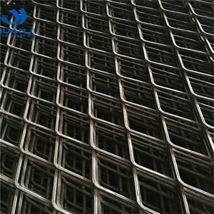 Oil Mine Locomotive Working Platform Escalator Walkway Heavy Steel Expanded Metal Mesh
