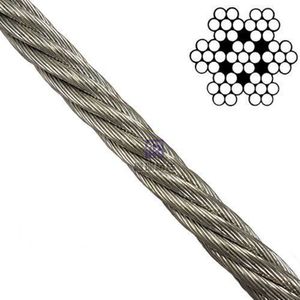AISI 304 304L 316 High Quality Stainless Steel Wire Rope