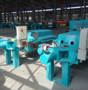 High Temperature Oil Filtering Plate and Frame Cast Iron Filter Press