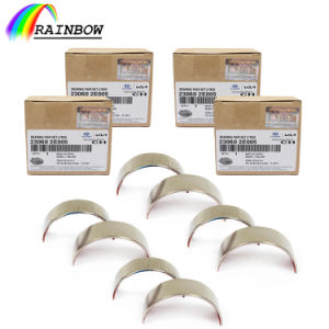 Dependable Performance Auto Engine Part 0.25 0.5 0.75 1 Oversize Std Crankshaft Pads Main Bearing Tile Connecting Con-Rod Bearings Sets 23060-2e005 for Hyundai