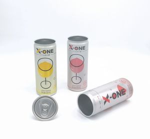 275ml 330ml 300ml 355ml 500ml 2 Pieces Shape Printed Aluminum Beer Juice Soft Drinks Beverage Packing Cans with Easy Open Lid