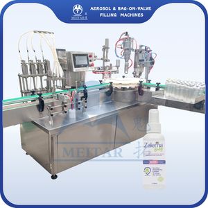 Fully Automatic Alcohol Spray Bottle Filling Machine Alcohol Sanitizer Filling Machine