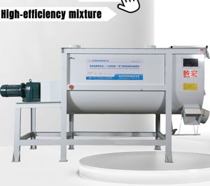 Horizontal Feed Mixer Animal Feed Blender for Livestock Breeding Stable Performance